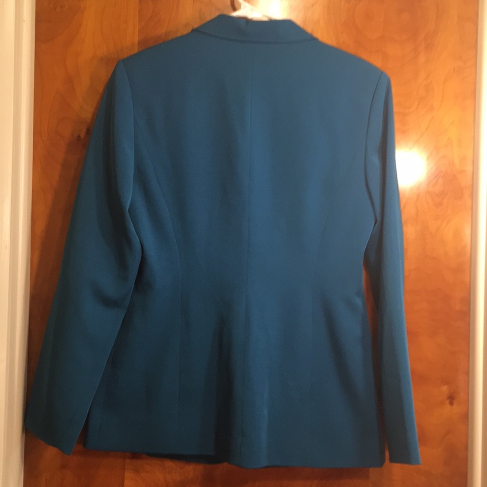 Turquoise 3-Button Blazer - Picture 5 of 5